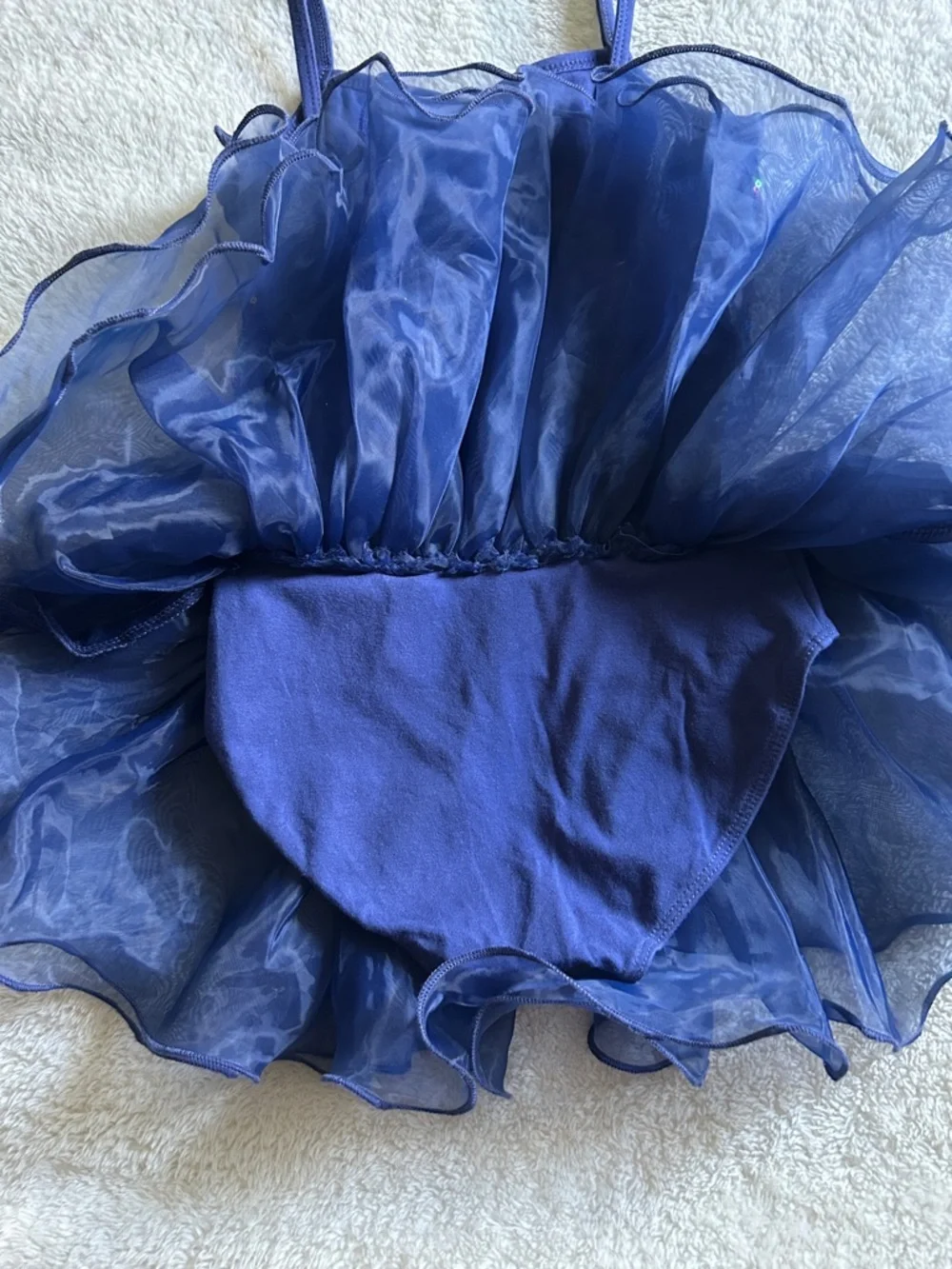 Zaclotre Kids Sequin Tutu Dress - Navy Multicolor